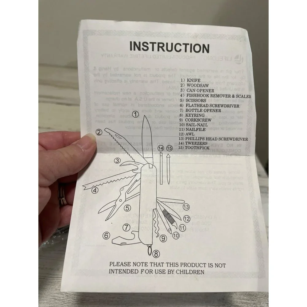 Red multi-tool NWT - Picture 2 of 5